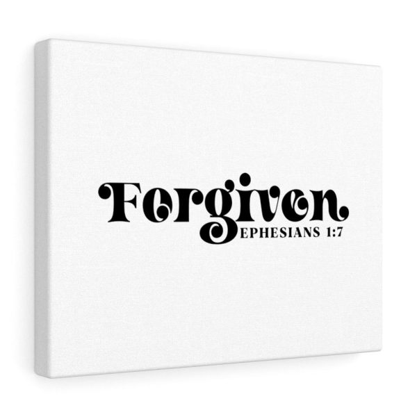 Scripture Canvas Forgiven Ephesians 1:7 Christian Bible Verse Meaningful Framed Prints, Canvas Paintings - Image 4