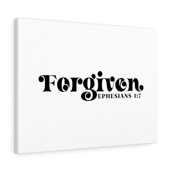 Scripture Canvas Forgiven Ephesians 1:7 Christian Bible Verse Meaningful Framed Prints, Canvas Paintings - Image 8