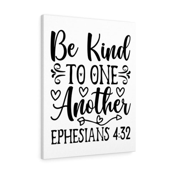 Scripture Canvas Kind To One Another Ephesians 4:32 Christian Bible Verse Meaningful Framed Prints, Canvas Paintings - Image 2