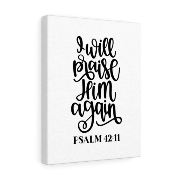 Scripture Canvas Praise Him Psalm 42:11 Christian Bible Verse Meaningful Framed Prints, Canvas Paintings - Image 3