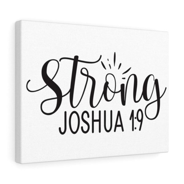 Scripture Canvas Strong Joshua 1:9 Christian Bible Verse Meaningful Framed Prints, Canvas Paintings - Image 6