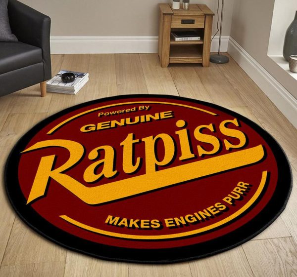 Rat Piss Racing Fuel Round Mat Round Floor Mat Room Rugs Carpet Outdoor Rug Washable Rugs - Image 3