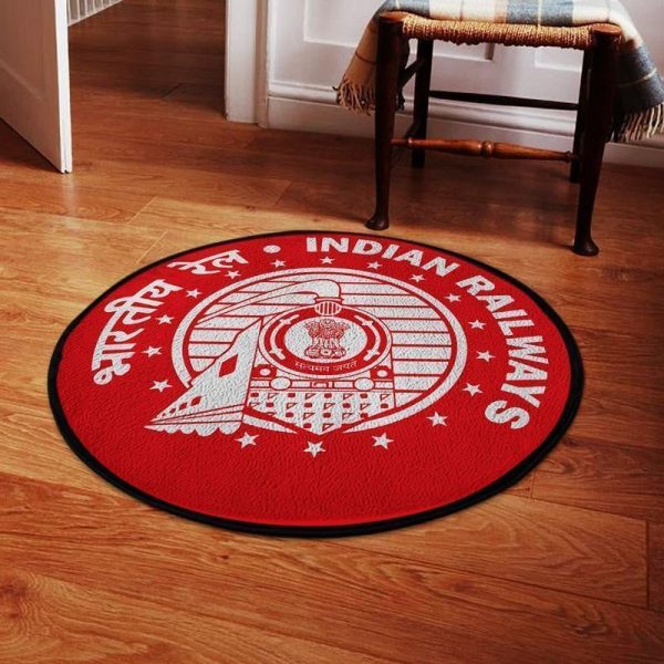 Northcentral Round Mat North Central Railway Round Floor Mat Room Rugs Carpet Outdoor Rug Washable Rugs - Image 2