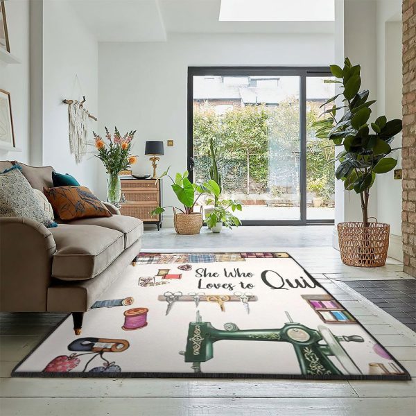 Kitchen Rugs Rectangle Rugs Washable Area Rug Non-Slip Carpet For Living Room Bedroom