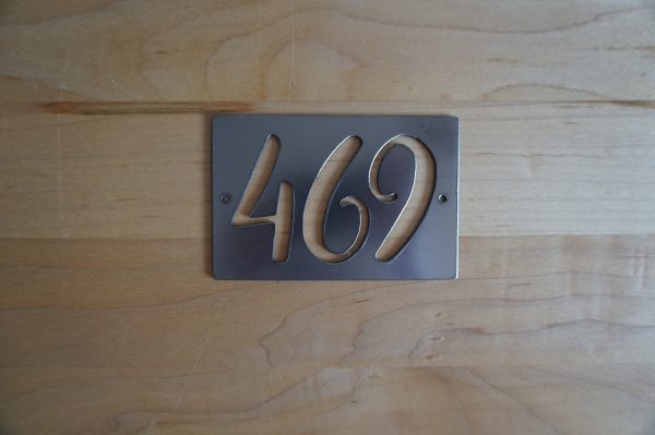 here PrintPrint Rectangle Address Sign, Custom Address, Custom Meta