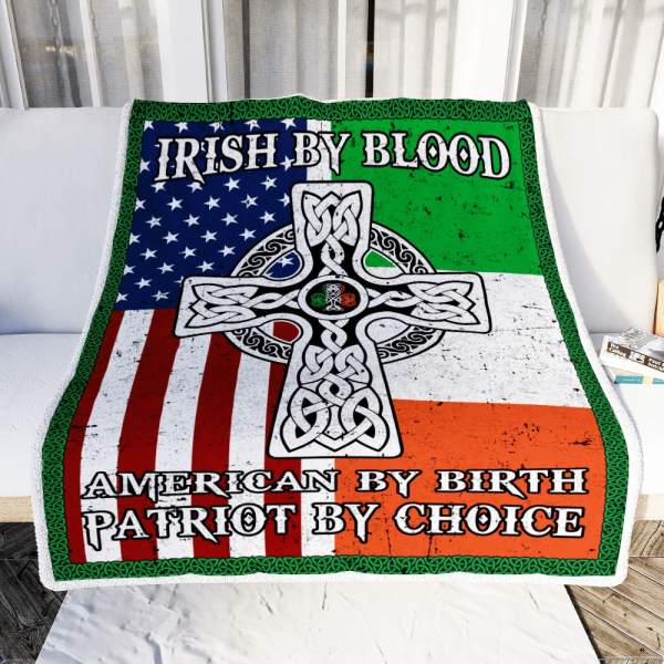 St Patrick's Day Irish By blood American By Birth Patriot By Choice Cr - Image 4