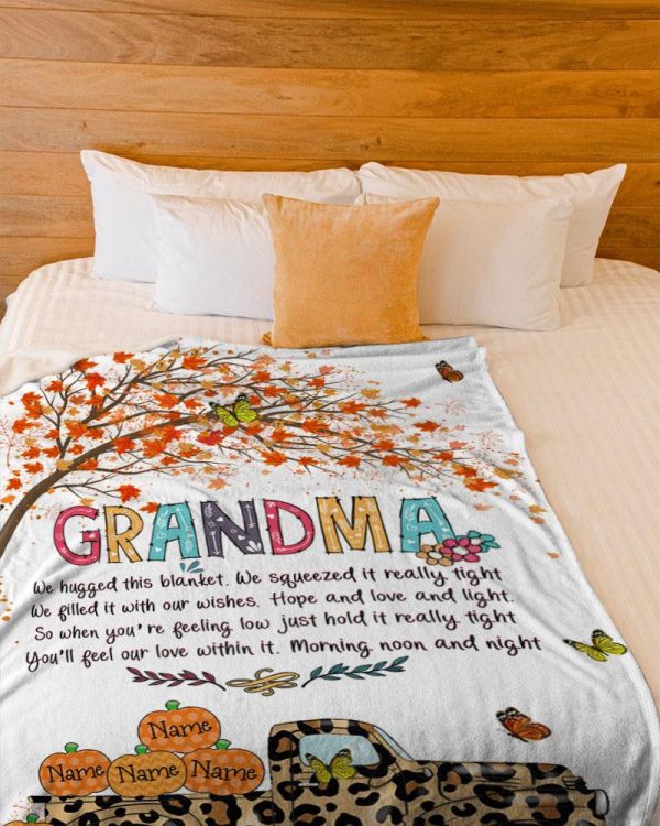 Personalized Autumn Gift for Nan, Nana's Little Pumpkin Autumn Persona - Image 2