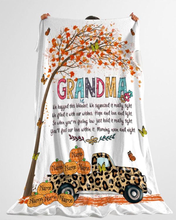 Personalized Autumn Gift for Nan, Nana's Little Pumpkin Autumn Persona - Image 4