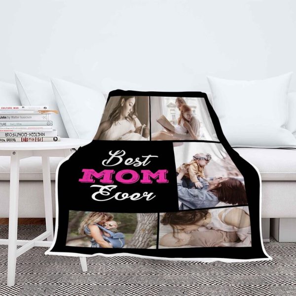 Family Gift Family Photo Blanket Picture Collage Blanket Gift For Birt - Image 6