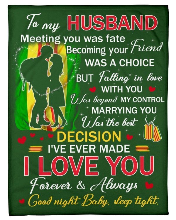 Marrying You Was The Best Decision Great Gift From Vietnam Veteran To - Image 2