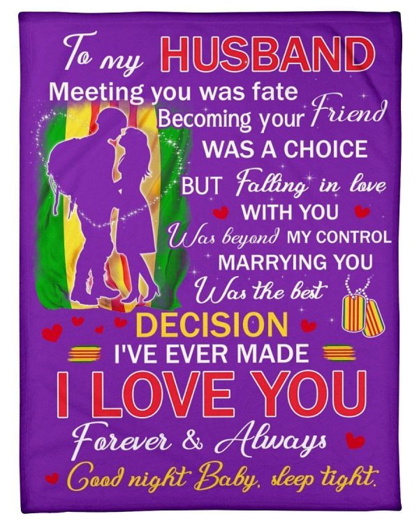 Marrying You Was The Best Decision Great Gift From Vietnam Veteran To - Image 3