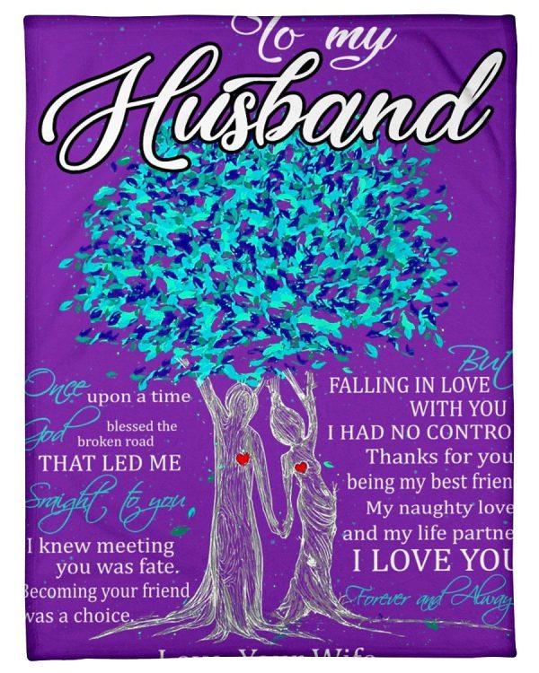 Thanks For Your Being My Best Friends Great Gift For Husband Fleece Bl - Image 3