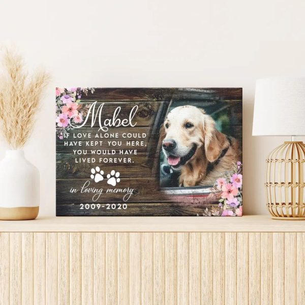 Personalized Sympathy Dog Gifts For Pet Loss In Loving Memory DemCanvas - Image 6