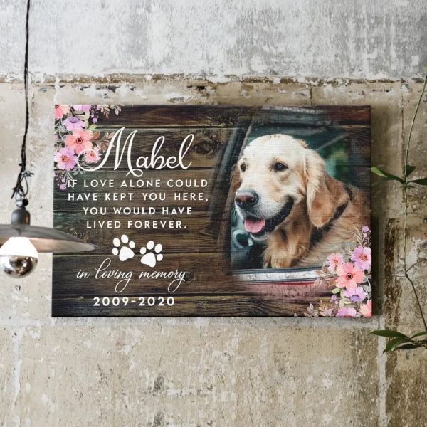 Personalized Sympathy Dog Gifts For Pet Loss In Loving Memory DemCanvas - Image 8