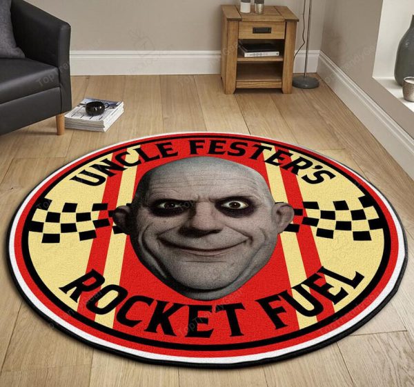 Uncle Fester'S Rocket Fuel Round Mat Round Floor Mat Room Rugs Carpet Outdoor Rug Washable Rugs - Image 3