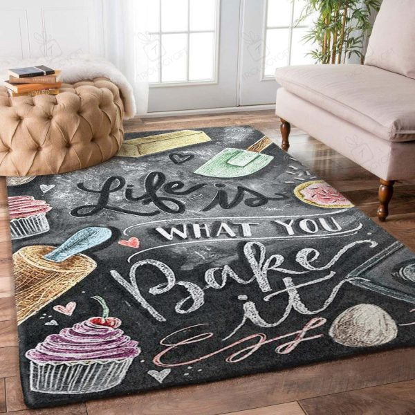 Baking 4 Area Rugs For Living Room Rectangle Rug Bedroom Rugs Carpet Flooring Gift RS134065|Rosabella Print