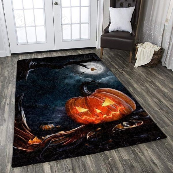 Halloween Rectangle Rug Decor Area Rugs For Living Room Bedroom Kitchen Rugs Home Carpet Flooring Rs015258 Print