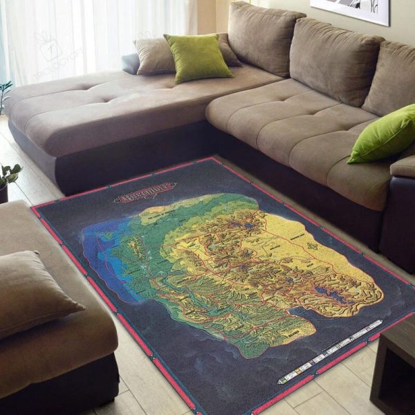 Dungeons Dragons Ravenloft Domains Of The Dread Map Fantasy Tabletop Role Playing Game Rectangle Rug Decor Area Rugs For Living Room Bedroom Kitchen Rugs Home Carpet Flooring Rs012898 Print