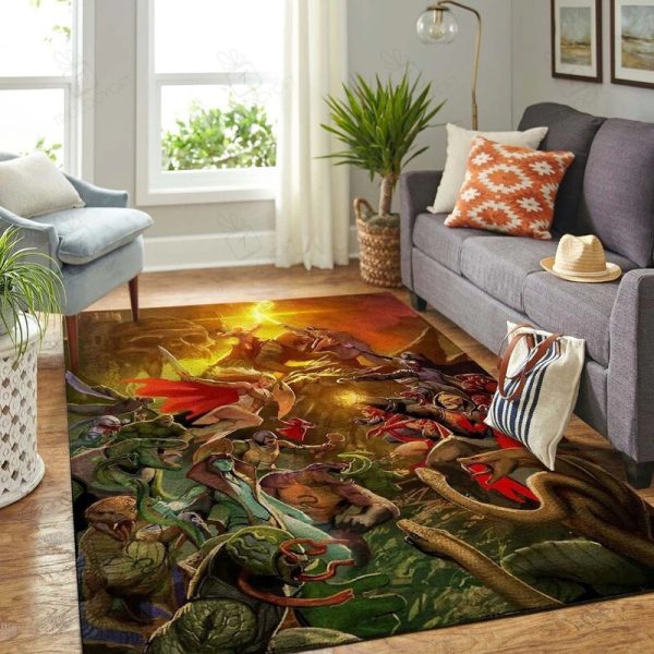 He Man Fighter Rectangle Rug Decor Area Rugs For Living Room Bedroom Kitchen Rugs Home Carpet Flooring Rs015564 Print